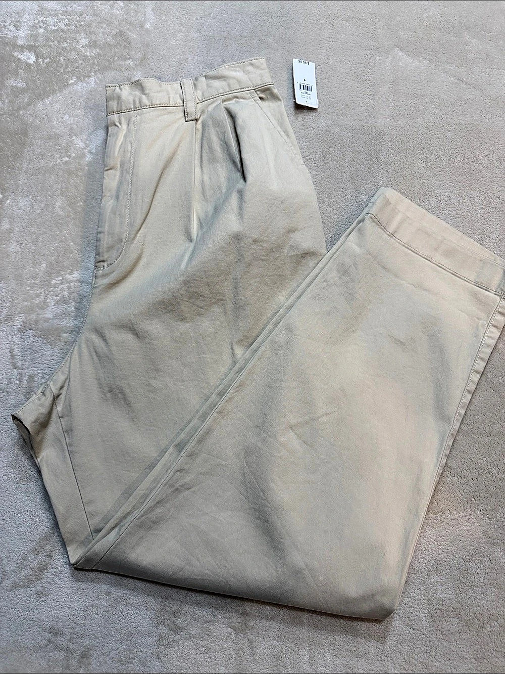 GAP Straight Pants Straight Leg Pants Beige Size 8 NWT